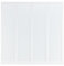 Steinberg14 Griglia di Ventilazione Rettangolare 400x400 mm - Griglie di Aerazione in Metallo Bianco - Serranda di Scarico dell'aria con Zanzariera - Copri Bocchetta Interna a Parete e a Soffitto