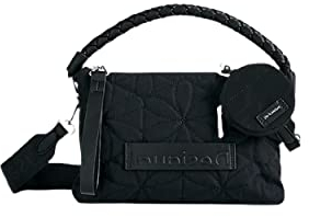 Desigual Damen Bols_prisma Dortmund Across Body Bag, Schwarz, Einheitsgröße EU