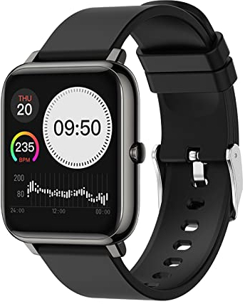 SUPBRO Smartwatch Fitness Armband Tracker 1.4 Voller Touch Screen Wasserdicht IP67 Armbanduhr Smart Watch mit Schrittzähler Pulsmesser Stoppuhr Sportuhr für iOS Android Damen Herren