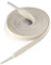 CCSOFTIME 1 Paia Lacci Scarpe Beige,Lacci Crema Piatti per Air Force 1 Converse per Ogni Tipo Di Calzatura,Stringhe Scarpe Piatti Robuste e Resistenti de Bambini e Adulti-Larghezza 8mm,Beige-110cm