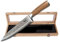 STONELINE Hammerschlag Damastmesser Kochmesser extrem scharfe 20 cm Klinge aus 67 Lagen, Damast Profi Kochmesser mit Hammerschlag & Nussbaumgriff