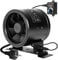 DUCTURBO Rohrventilator 125mm Regelbar, 280m³/h Inline-Kanalventilator Abluftventilator Ideal Rohrlüfter für Wachstumszelte, Belüftung und Abluftgebläs