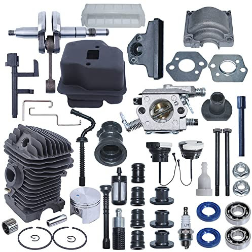 Gubeter Motore da 42,5 mm Kit di ricostruzione dell'estremità Superiore del Motore, per Motosega per Stihl Ms250 Ms230 025 023, 1123 020 1209, 1123 030 0408, 1123 140 0606, 1123 120 0603, per Walbro
