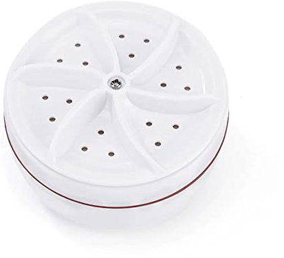 Mini lavadora, 30 W, portátil, ultrasónica, USB, para el hogar, mini turbina, para lavandería, elimina la suciedad