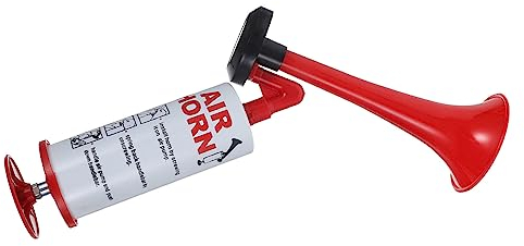 OHPHCALL Handpumpe Air Horn Rotes Signalhorn Lauter Noisemaker Für Fußballfans Sportveranstaltungen Festivals Partys
