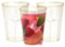 TUNDRA - Lot de 40 Verres à COCKTAIL, BIÈRE, EAU, UTILISER & RÉ-UTILISER LÉGER 35 Cl., avec PAILLETTES DORÉES, BPA-Free, Gobelets en PLASTIQUE RECYCLABLE (PP), Incassables, Réutilisables