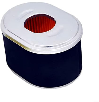 Élément de filtre à air, large application d'élément de filtre à air pour moteur à essence, convient pour GX160 168F 170F, mini motoculteur, forte capacité de filtrage (noir)