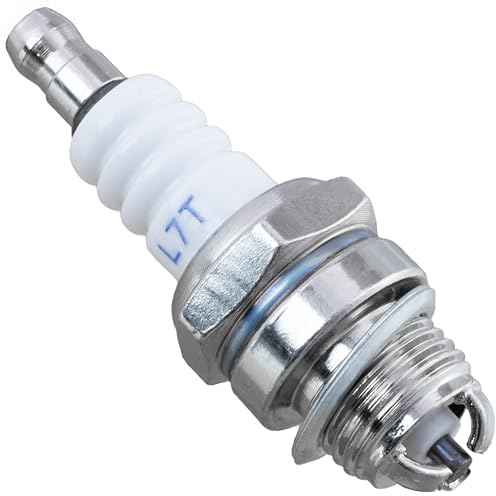 AERZETIX - C73109 - Candela di accensione L7T per motosega - compatibile con Stihl , Husqvarna , Dolmar , Alpina , Echo , Jonsered , Makita