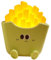 Gadpiparty Schlafzimmer Nachtlichter Pommes Frites Tischlampe Dekorative Nachtlampe Grün Einzigartige Wohnkultur Sicheres Material