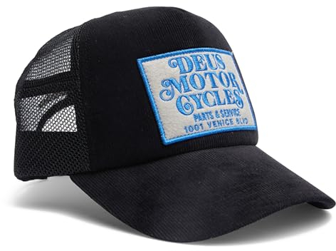 Deus EX Machina MOSEY Trucker Cap Black GRÖSSE: ONE Size