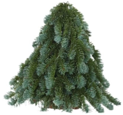 Festlicher Tannenbaum für Den Schreibtisch Deko für Das Büro, 31x30cm