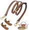 Schultergurt and Organizer für Longchamp Tasche,Taschen Organizer für Longchamp Mini,Schultergurt für Longchamp Tasche Damen,Pliage Organizer Mini,Längenverstellbarer Ersatzriemen aus Leder