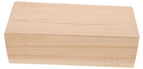 DINHEAROM Bloque De Yoga De Madera Natural Brick Para Entrenamiento De Yoga y Danza Herramienta De Soporte Para Adultos Para Estiramientos y Ejercicio Casa