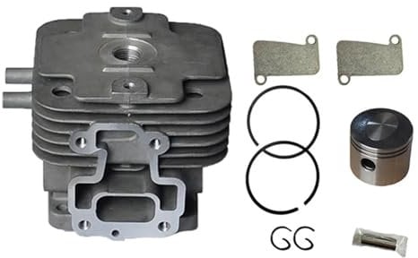 SAANICH Kit de pistón de cilindro B14C de 44 mm for Kawasaki TJ53 TJ53E, herramienta de jardinería, desbrozadora, soplador, accesorios de repuesto 11005-0650 11005-2166