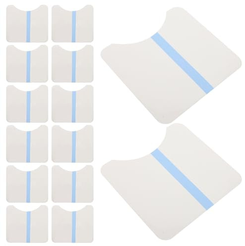 Hemobllo 20 Stück Hüft Klebepflaster Oberschenkelband 16x15cm Transparentes Selbstklebendes Körperpflaster für Beinstraffung Hautfestigung Unsichtbares Lifting Tape für Cellulite