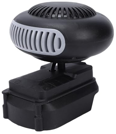Cocoarm Chauffage Efficace Portatif sans Fil pour Dégivreur de Pare-brise de Voiture à L'extérieur ABS 1 X Radiateur (Sans USB)
