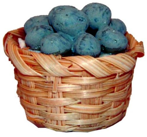 Krippenzubehör, Kartoffelkorb, Höhe 3cm
