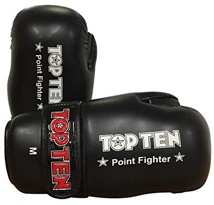 Top Ten Boxhandschuhe schwarz schwarz M