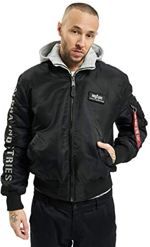 ALPHA INDUSTRIES Herren Alpha Industries Ma-1 D-tec Se Bomberjacke für Herren Bomberjacke (1er Pack)