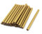 Sourcingmap 20 Pcs Gold Tone Glitter Electric Hot Melt Gun Glue Stick 11mm x 150mm