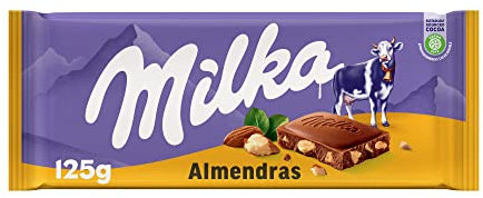 Milka - Tableta De Chocolate Leche Y Almendras