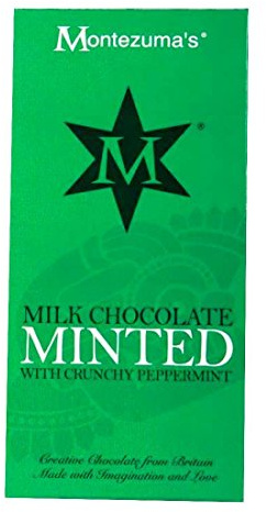 Montezuma’s | Milk Chocolate Minted | 12 x 100G