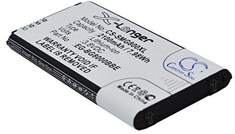 CS-SMG800XL Akku 2100mAh Kompatibel mit [Samsung] Galaxy S5 Dx, Galaxy S5 Mini, SM-G800, SM-G800F, SM-G800H, SM-G800R4, SM-G800Y Ersetzt EB-BG800BBE, EB-BG800CBE, EG-BG800BBE