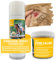 Erste Hilfe Set Zinksalbe Haut & Zinkspray Hund Pferd Katze I Wundspray & Wund und Heilsalbe bei Wunder Haut I Zinkoxid Salbe zur Wundheilung I Zink Salbe I Wundsalbe mit Zink bei Juckreiz 0,2 0,25L