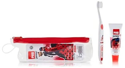 PHB | Junior Ladybug | Zahnbürste Plus + GelDENTAL 15 ml