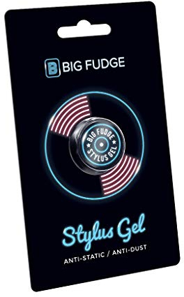 BIG FUDGE Stylus Nadelreiniger für Plattenspieler - Antistatischer Cleaner für Tonabnehmer - Nadel Reinigung bei Staub Schnell und Effektiv