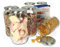 MamboCat 6er Set Einmachglas 1062 ml I Deckel in Silber I Twist-Off to 82 I Rund- / Einkochgläser I Vorratsglas I + GRATIS Rezeptheft I Glasbehälter zur Aufbewahrung