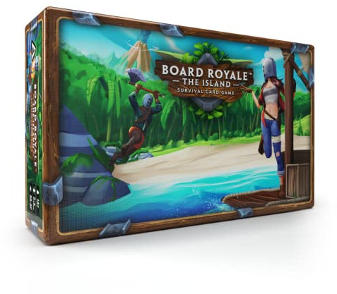 Board Royale - The Island - Base Game - Award Winning Competitive Survival Card Game for Friends and Family