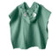 MIMUSELINA Poncho Asciugamano per Bambini – Accappatoio Neonato in Mussola – Poncho Leggero e Assorbente, Asciugatura Rapida – Poncho Mare Bambino (Menta)