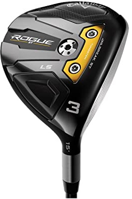 Callaway Rogue ST LS, Fairway 3HL Wood, Graphite, Regular, Standard