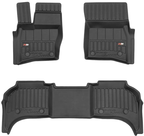 MOTOS Gummimatten Auto Fussmatte passend für Land Rover Defender II ab 2020 5-türig Verbessern Sie Ihren Reisekomfort mit Antirutschmatte Auto 3D- Allwetter fußmatten Auto, Schutz vor Verschmutzung