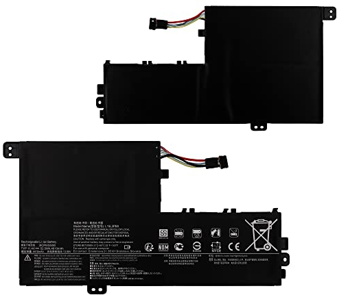 E-yiiviil Ersatzakku L15L3PB0 L15M3PB0 L15C3PB1 Kompatibel mit Lenovo Flex 5 1470 1570 320S-14IKB 320S-15ABR
