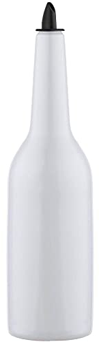 BarBits Original White Cocktail Flair Bottle 750ml - Flair Training Bottle