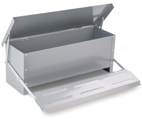 KCT 10kg Automatic Chicken Feeder Poultry Feeding Trough Bird Food Bowl Duck Hen