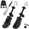 JJDPARTS Shoe Stretcher for Men and Women, 4-Way Adjustable Length and Width with Shoe Horn, L: Men's EU 42-47 (Black), Für Männer EU Größe 42-45.5