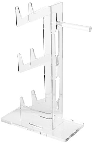 EXCEART Schreibtischzubehör Schreibtischständer Für Monitore Klarer Monitorständer Klarer Stand Klarer Präsentationsständer Desktop-monitorständer Monitorhalterung Acryl Spieltisch