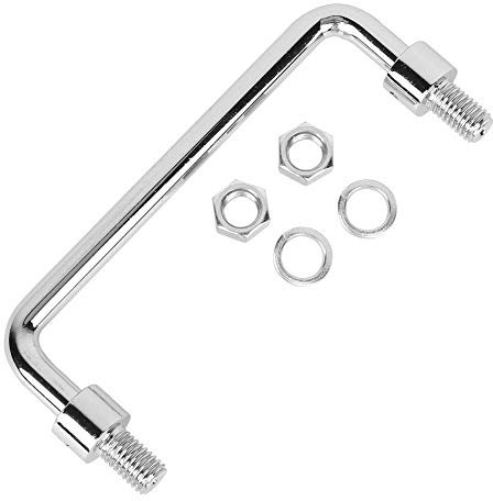 Uadme Metal Handle, Folding Door Handles, Heavy Duty Pull Handle, 120mm Handles, Stainless Steel Handles External, with Bright Polishing, for Cabinet Toolbox Greenhouse