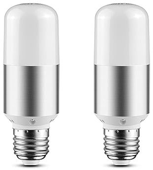 SHOORR Mais-Lampe, 2 Stück, LED-Lampe, SMD 2835, Mais, 220 V, Kronleuchter, LED, Kerze, Projektor, 5 W, Warmweiß