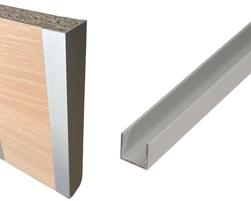 Verbinder für Küchensockel Sockelverbinder Sockelblenden für 19mm Sockelleisten (U-Profil, 15cm Höhe)