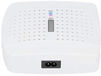 Qcwwy Mini Deshumidificador para Guardarropa, Armario, Automóvil, Fregadero de Cocina, Sótano - Reutilizable, Silencioso - Elimina la Humedad, Tecnología de Silicona Cristalina - Fácil