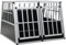 INLIFE Hundetransportbox mit Doppeltür 94 x 88 x 69 cm,19,1 KG,170665