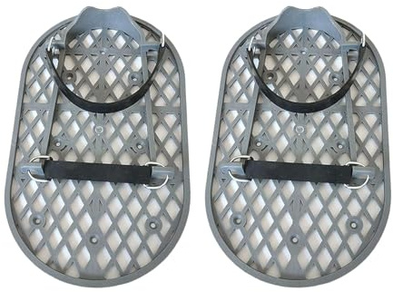F Fityle Beton-Zement-Schuhe, Anti-Fußabdruck-Heimwerker, einfach zu bedienende, flexible Mehrzweck-Boden-Zement-Schuhe für Erwachsene, Männer, Arbeiter