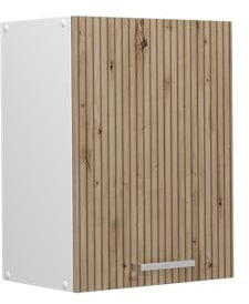 Vicco Hängeschrank R-Line, hängender Küchenschrank, Artisan-Eiche/Weiß, 45 cm