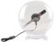 Sxhlseller Ventilateur D'hologramme 3D, Projecteur WiFi 1080x160, Affichage Publicitaire avec 80 Perles de Lumière LED, Lecteur de publicité 3D pour Halloween, Enseignes de Magasin,