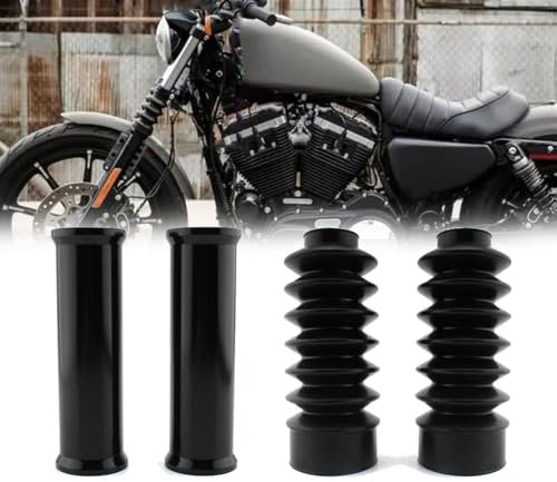 MKYOKO 4Pcs/Set Motorcycle Front Fork Shock Absorber Cover Fork Pipe Cover For H&arley D&avidson Sportster 883 1200 2000-2021 Motorbike