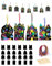 KATOOM 24STK Halloween Geisterhaus Kratzbilder Kinder Kürbis Haus Bastelsets Halloween Mitgebsel Spukhaus Kratzpapier Kürbishaus Scratch Paper Herbst Basteln für Halloween Give Aways Spiele Geburtstag